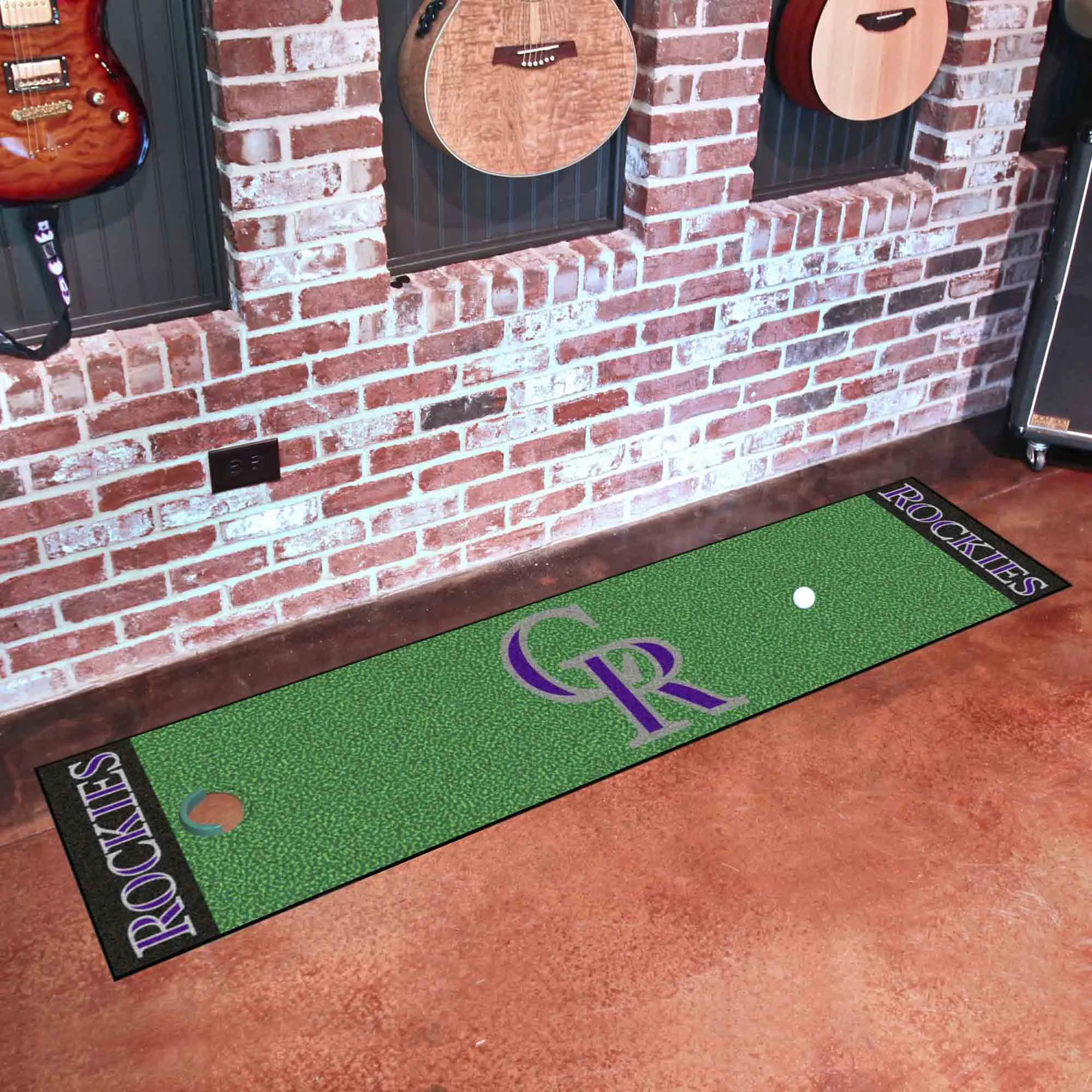 Colorado Rockies Putting Green Mat - 1.5ft. x 6ft.