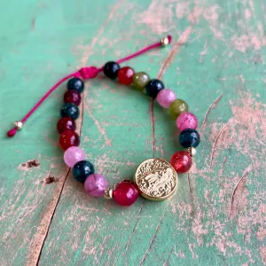 Colorful and Gold OLG Bracelet