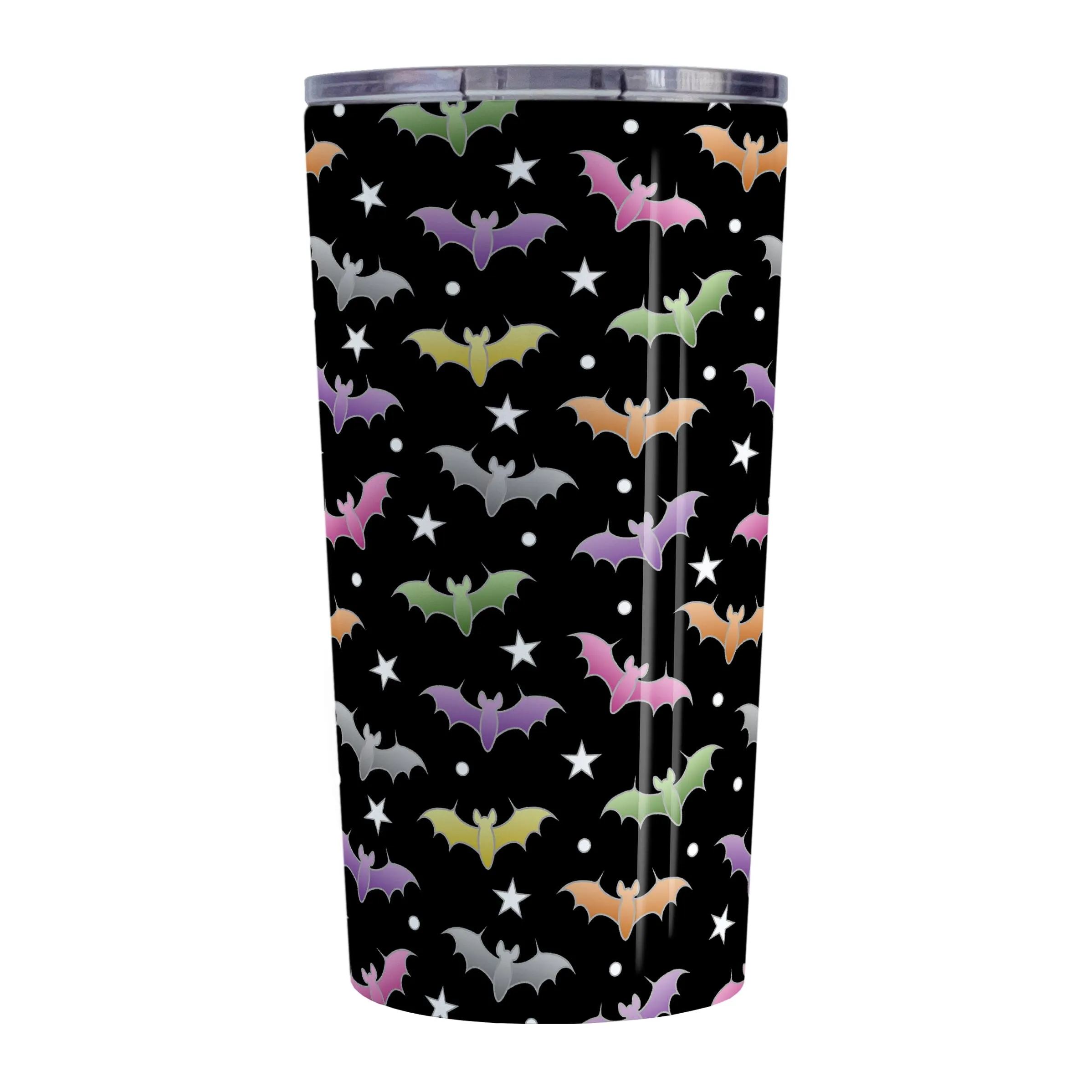 Colorful Bats Tumbler Cup