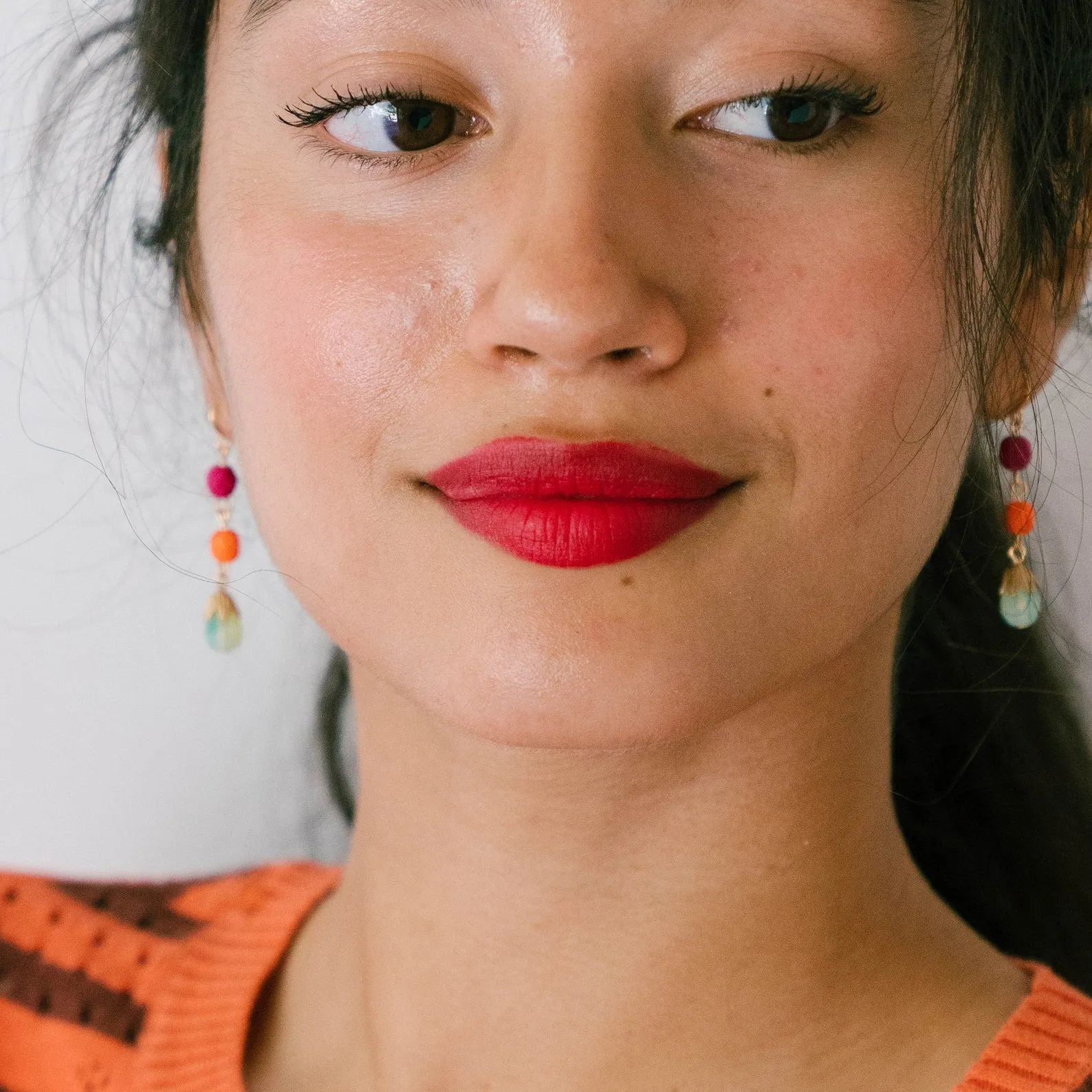 Colorful Bead Earrings