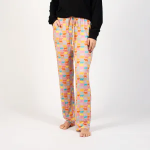 Colorful Cow Bamboo Pajama Pants