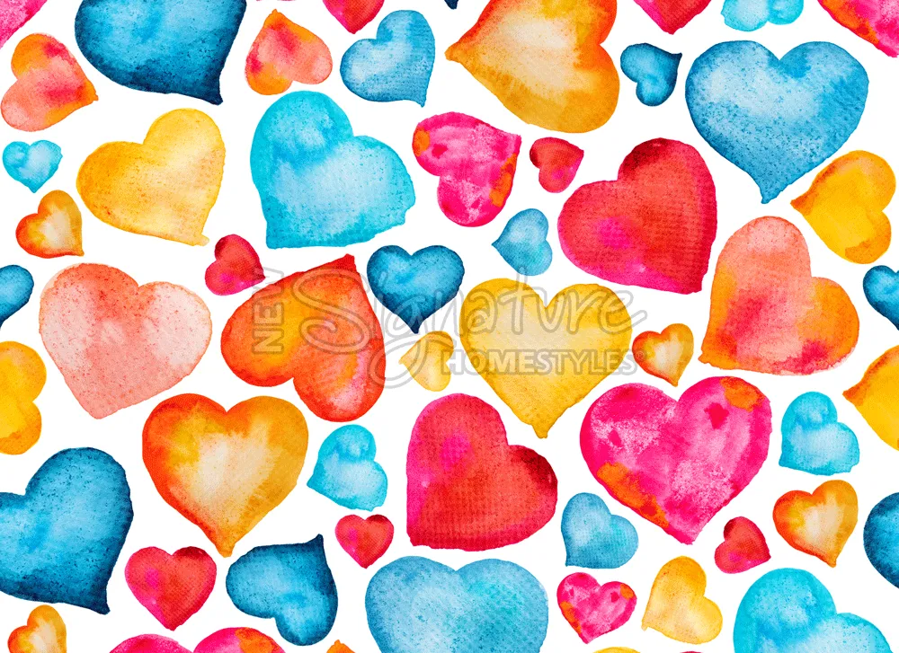 Colorful Hearts Insert for use with Sparkle Glass™ Accent Light