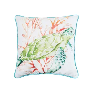 Colorful Turtle Pillow