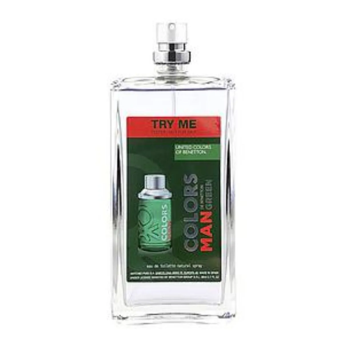 Colors Green Man Benetton Edt 80Ml Hombre Tester