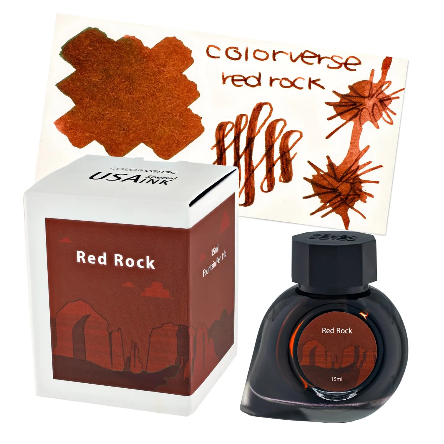 Colorverse USA Special Bottled Ink in Arizona (Red Rock) - 15mL