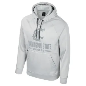 Colosseum Mens Gray Apoc Pullover Fleece Hoodie