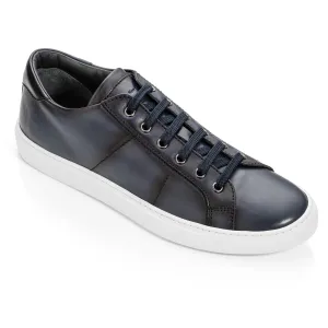 Colton Blue Nappa Calf Sneaker