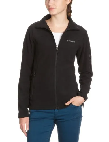 Columbia Fast Trek II, Sudadera de acampada y senderismo Para Mujer, Negro, M