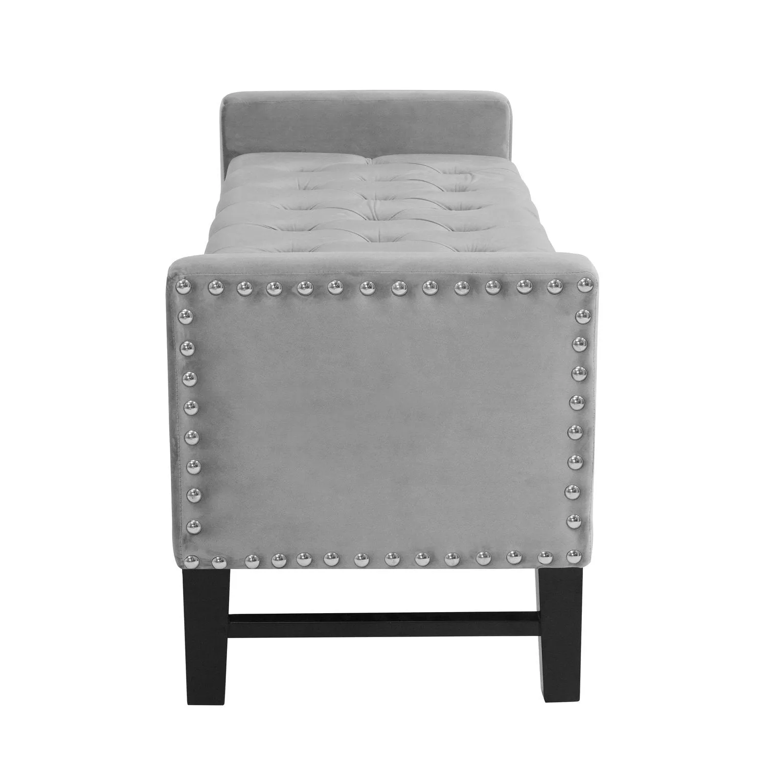 Columbus Velvet Storage Bench