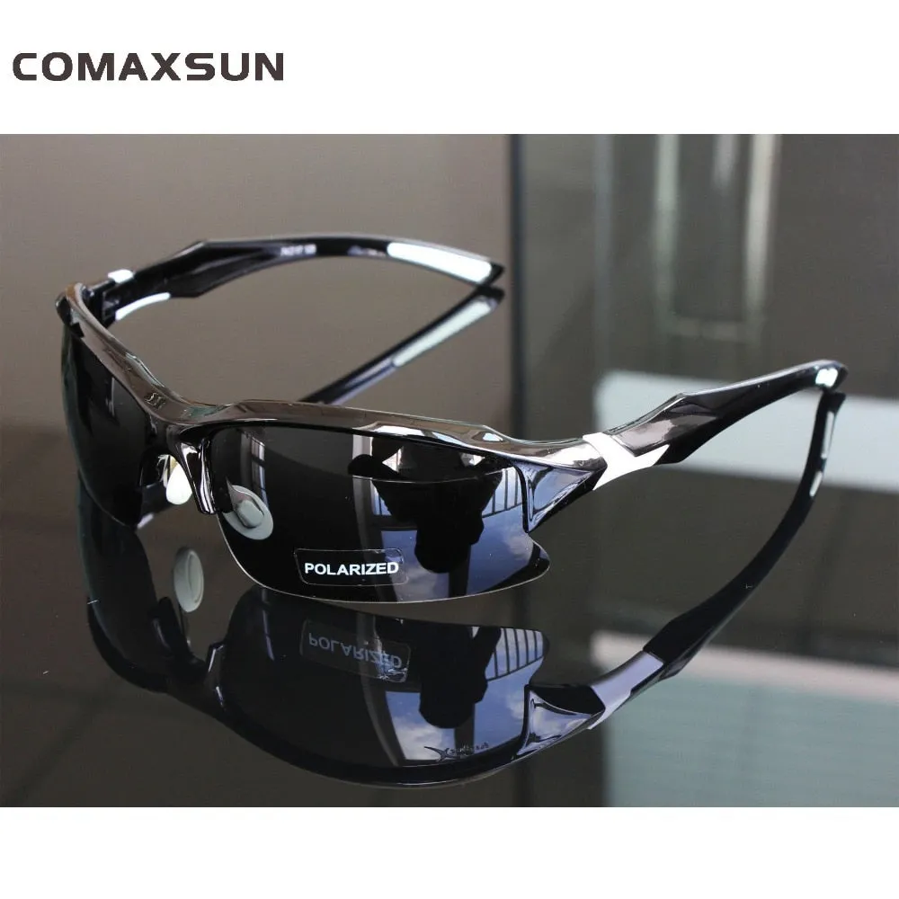 Comaxsun Men's Polarized Full Rim Rectangle Acetate Sport Sunglasses XQ129