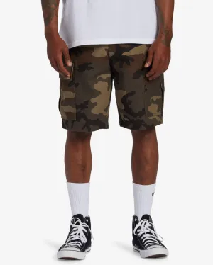 Combat Cargo Shorts - Military Camo