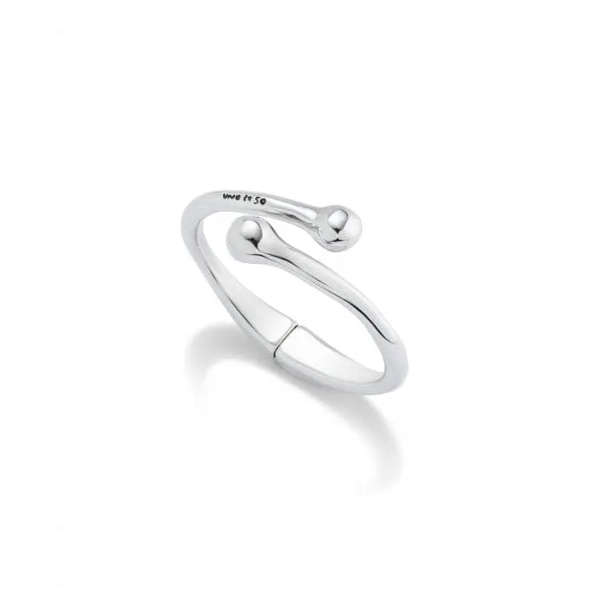 Comeback Sterling Silver Plated Rigid Internal Bangle