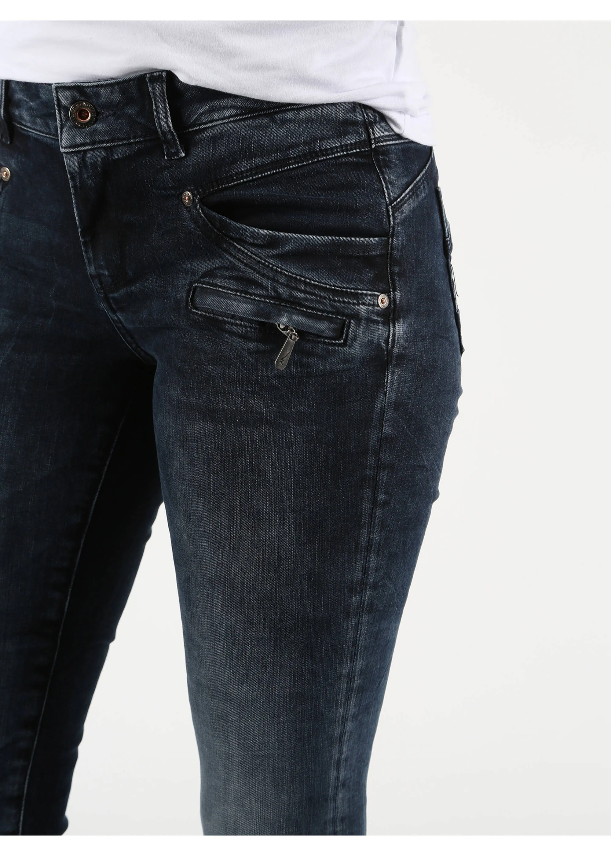 Comfortabele skinny jeans | M.O.D. Suzy skinny fit inapari blue L32