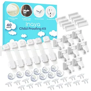 Complete Baby Proofing Kit Child Safety Hidden Locks for at Home