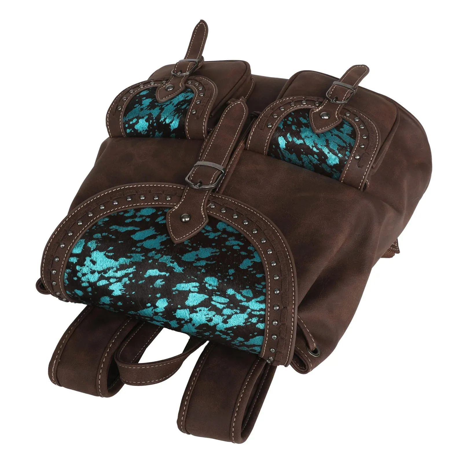 Concealed Carry Brown Backpack