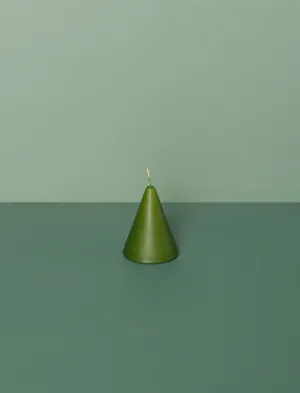 Cone Candle // Green