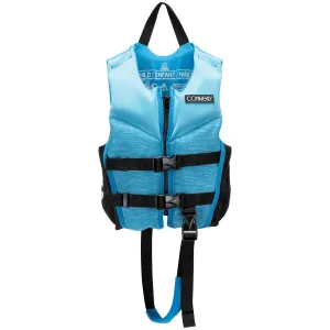 Connelly Child Classic Neo CGA Boys' 2023 Wakeboarding Vest, blue