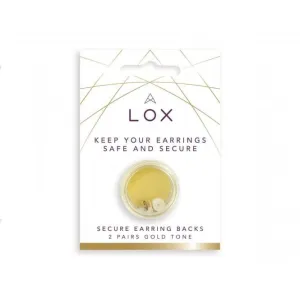 Connoisseurs Gold-tone Secure Earring Backs LOX 2GDP