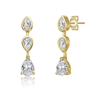 Constance Nouveau Pear Drop Earrings