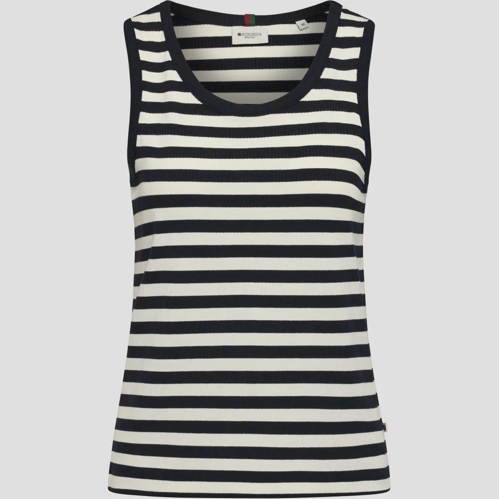 Constantine Top - Dark Navy Stripe