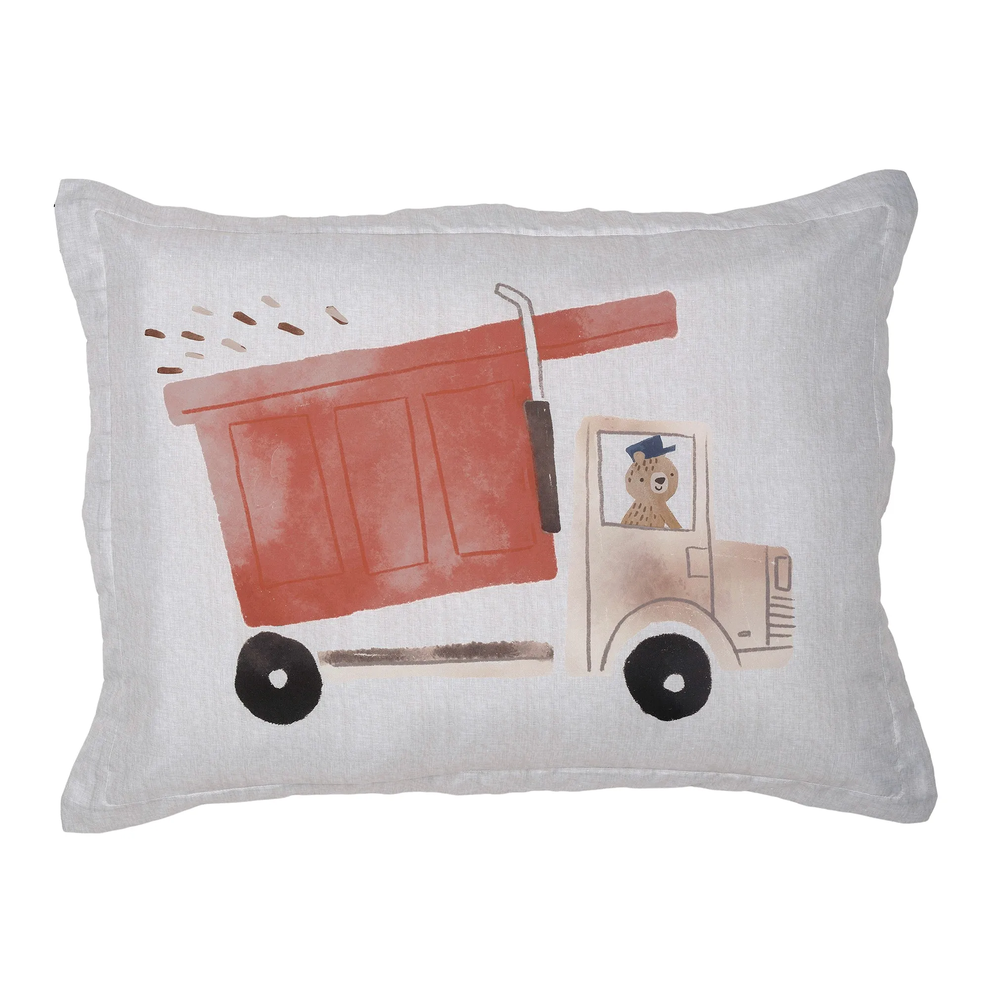 Construction Zone Twin Quilt & Pillow Sham Set