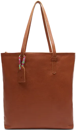 Consuela Market Tote, Brandy