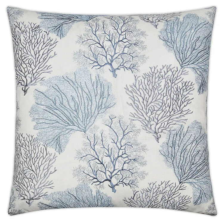 Contempo Indoor Pillows/Blue Coral Field