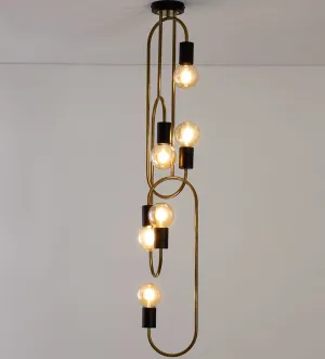 Contemporary Modular Metal Pendant