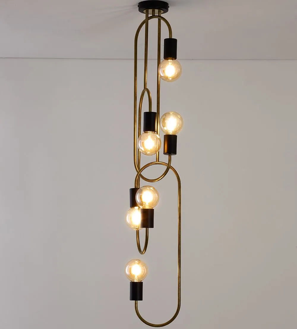 Contemporary Modular Metal Pendant