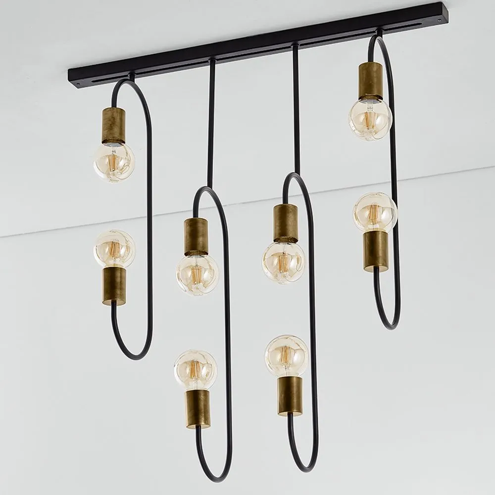 Contemporary Modular Metal Pendant