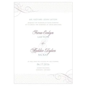 Contemporary Vintage Invitation Daiquiri Green