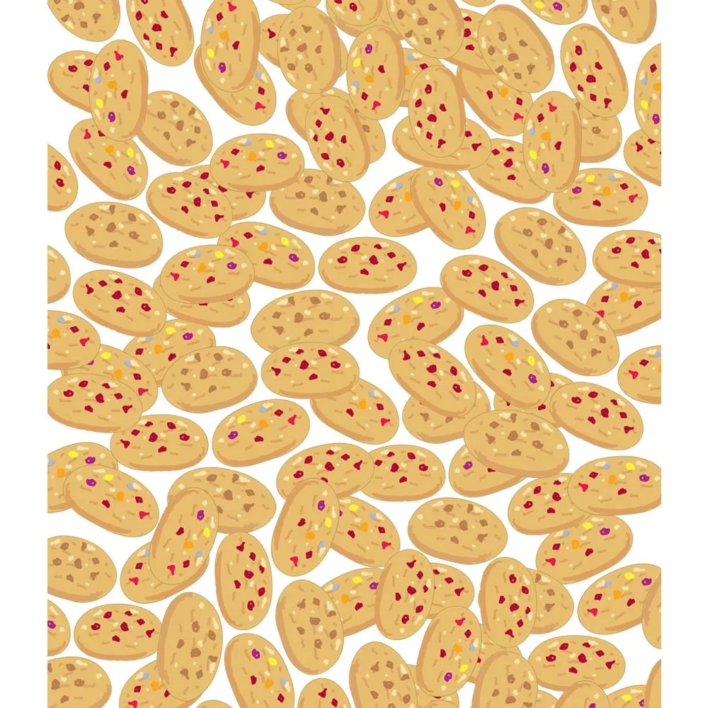 Cookie Pile Printed Backdrop