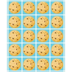 Cookies Printed Backdrop