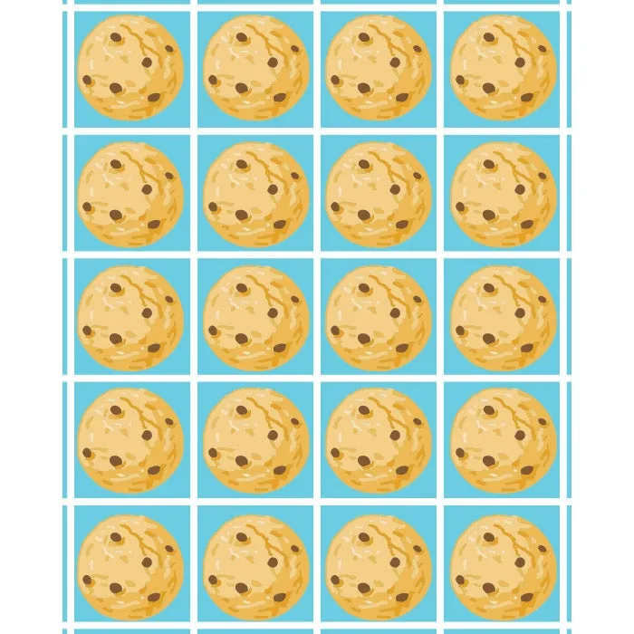 Cookies Printed Backdrop