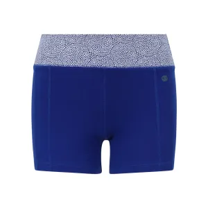 Cool Chakra Yoga Shorts Blue