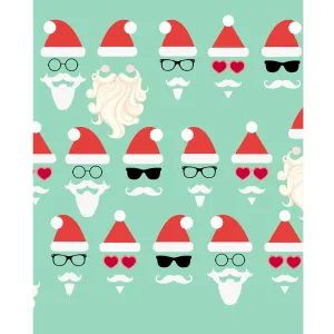 Cool Claus Printed Backdrop