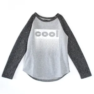 Cool Glitter Raglan Tee