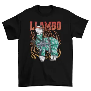 Cool war llama t-shirt