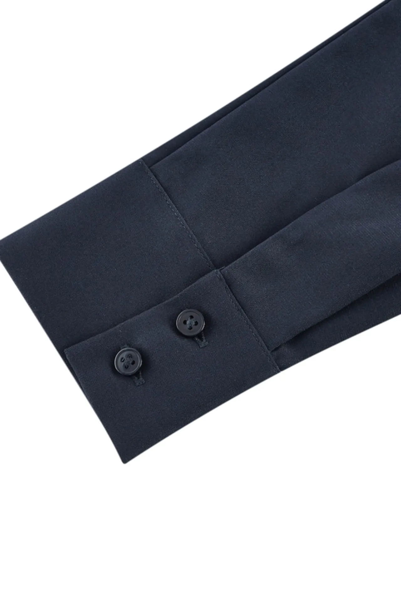 Coolmax Poly Plainweave Shirt with Detachable Tie