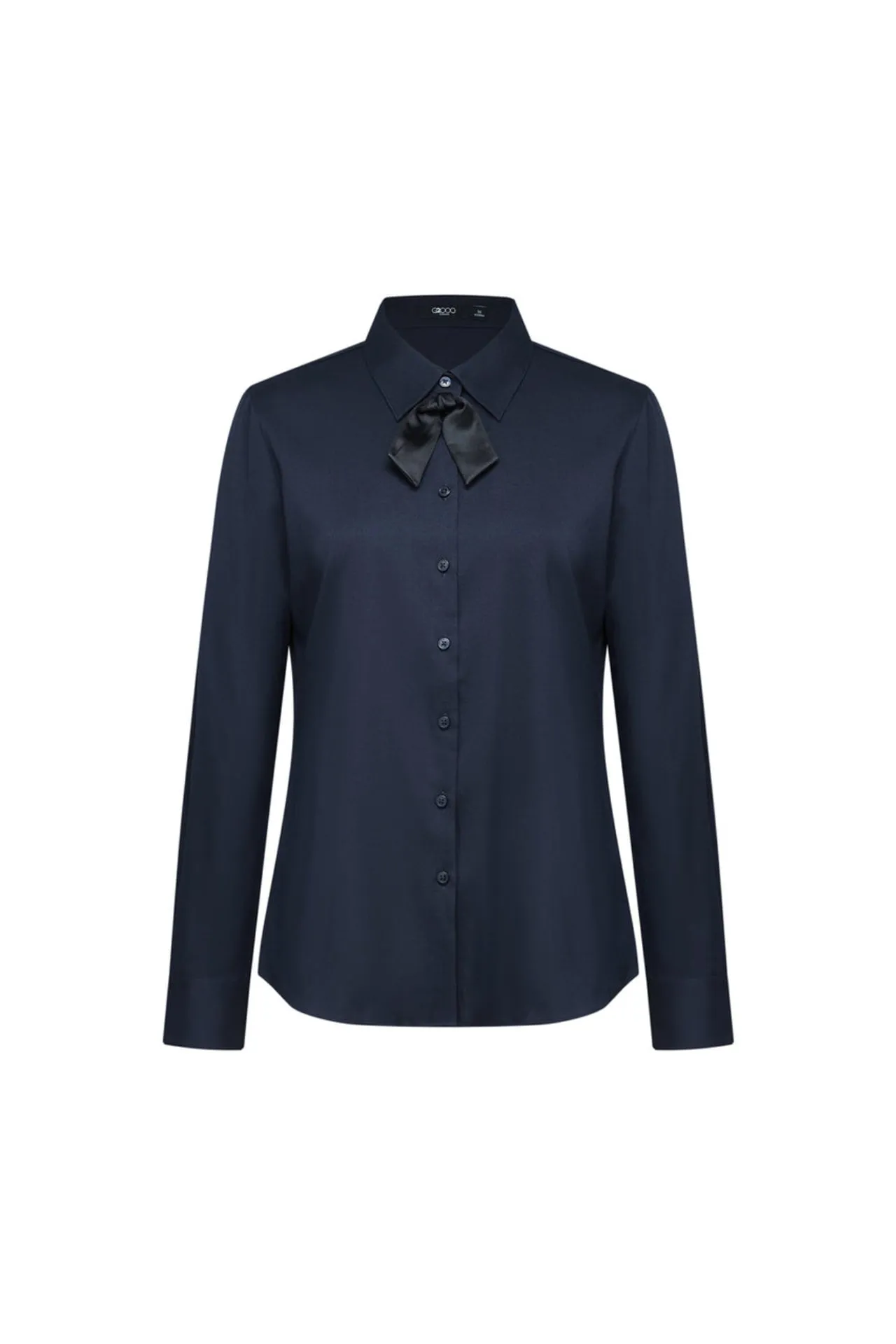 Coolmax Poly Plainweave Shirt with Detachable Tie