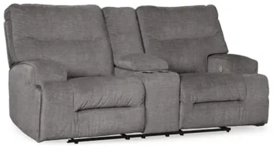 Coombs Power Reclining Loveseat with Console