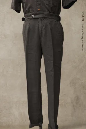 Cooper Pants - Black Linen - 30, 34, 36