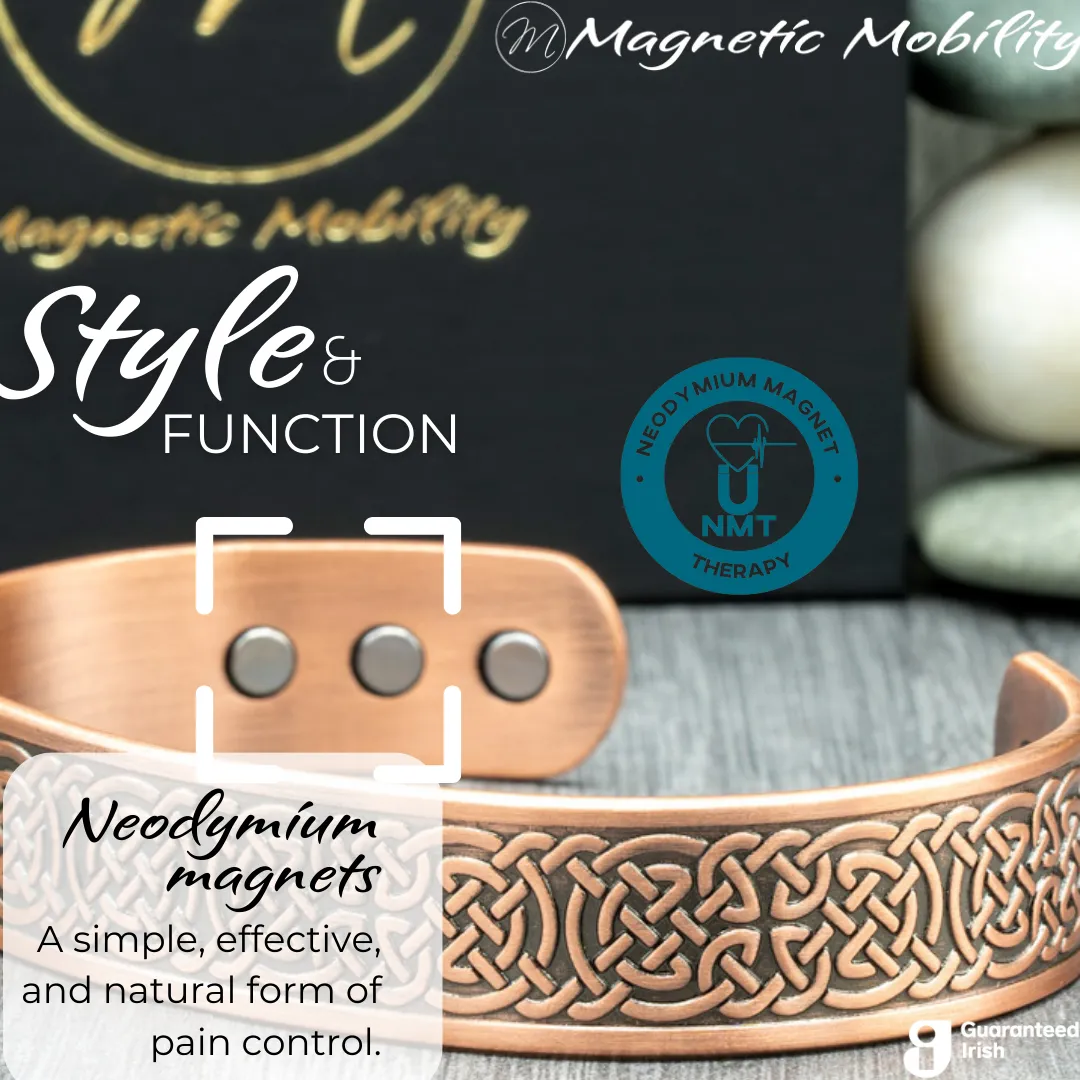 Copper Bracelet: Privet | Magnetic Mobility