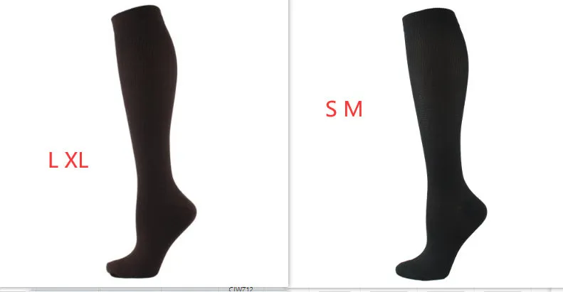 Copper Ion Sports Compression Socks