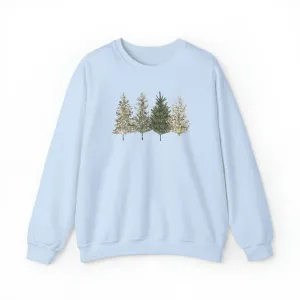 Copy of Christmas Tree Sweatshirt, Christmas Tree Crewneck, Cozy Winter Sweater, Christmas Tree Subtle Holiday Sweatshirt