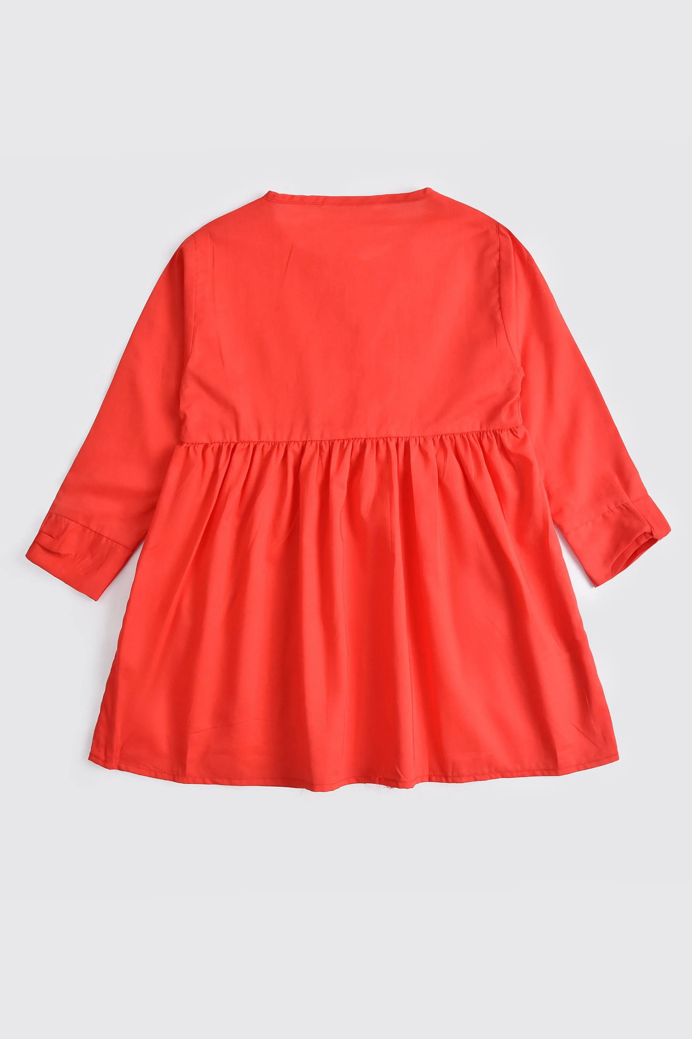 Coral Charm Blouse Top