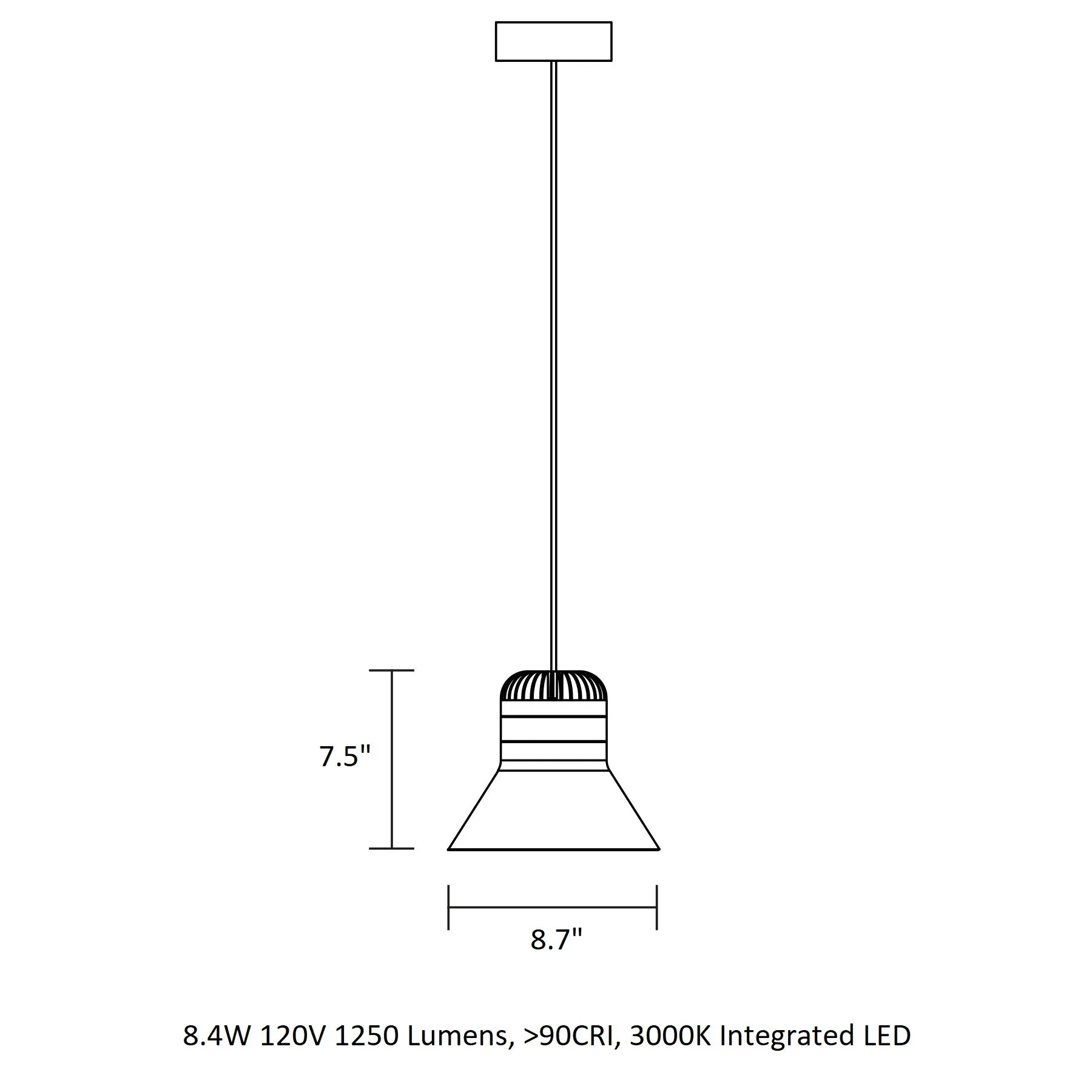 Cordea LED Pendant Light