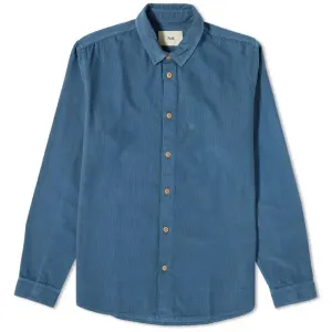 Corduroy shirt Folk Babycord, blue