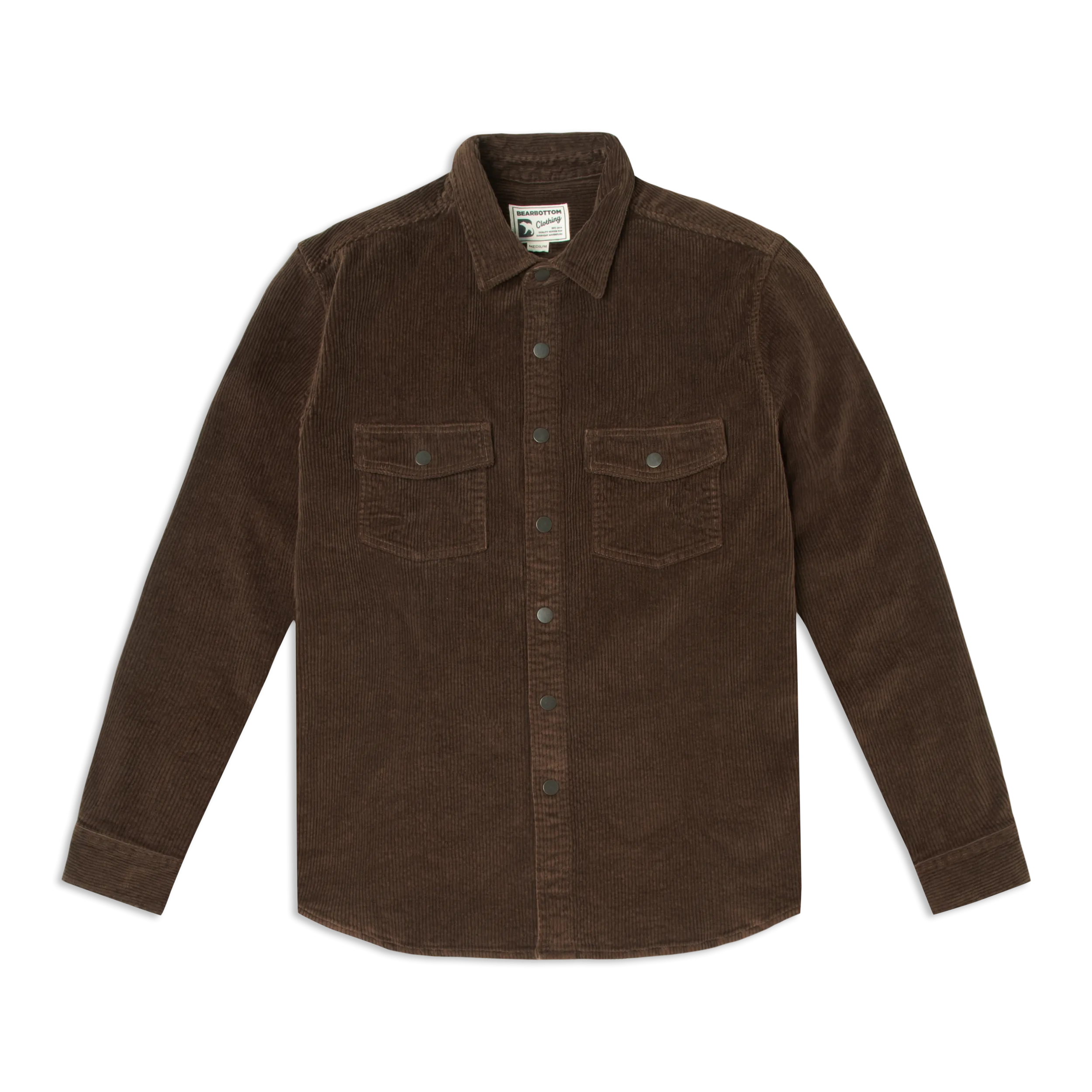 Corduroy Snap Overshirt