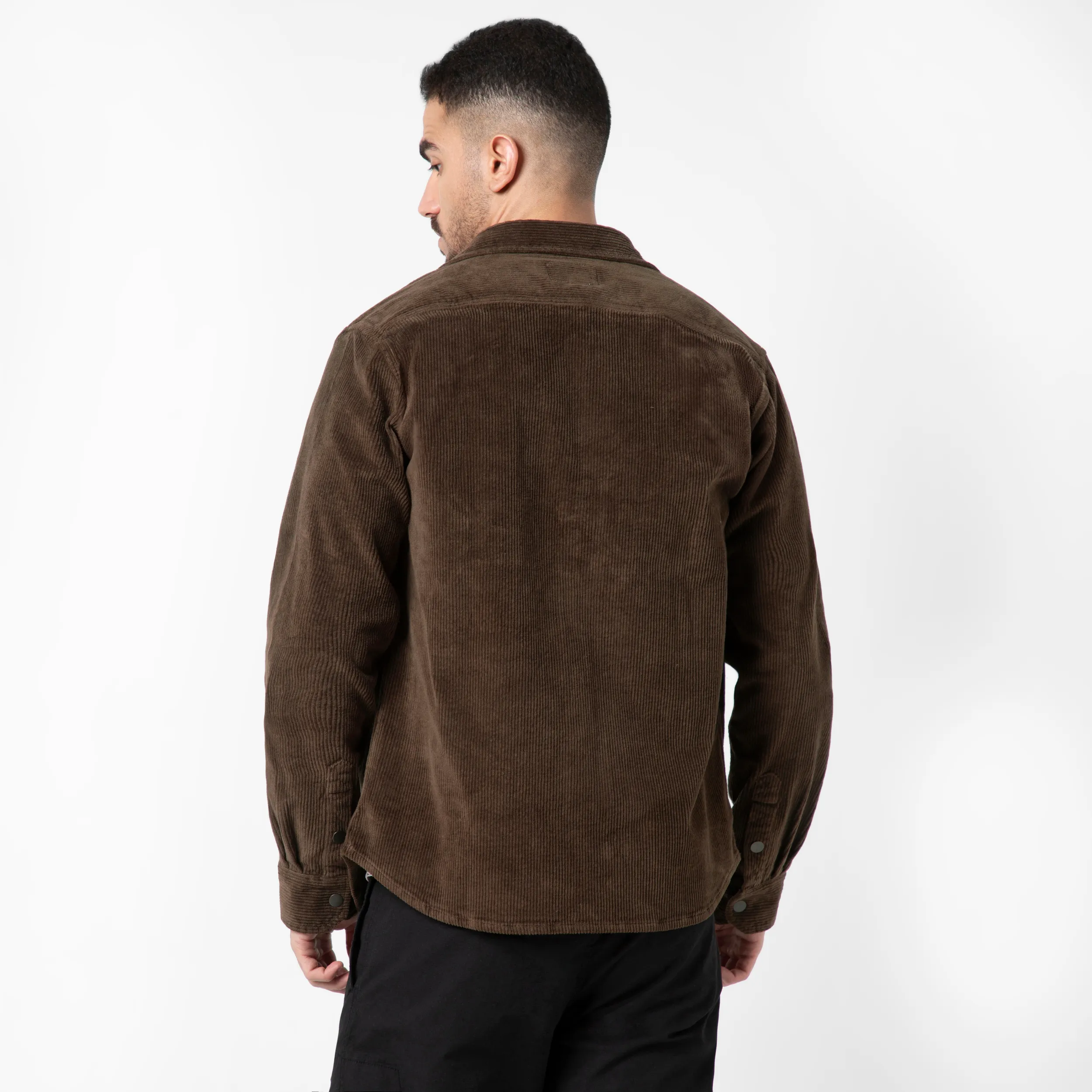 Corduroy Snap Overshirt